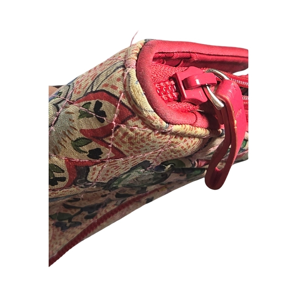 Vera Bradley Floral Patterned Wallet with Turn Lock - Picture 7 of 9